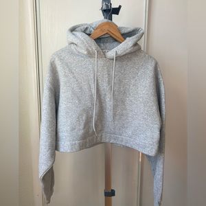 Alo Bae Hoodie size S | heather grey
